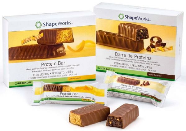 Barra com recheio sabor brownie(Caixa 7 barras de 35g)